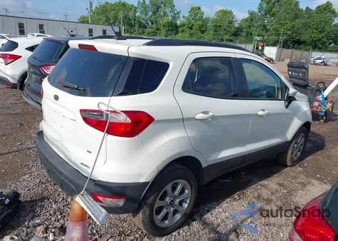 2019 Ford Ecosport Se из США, поврежденный, VIN MAJ6S3GL4KC301836
